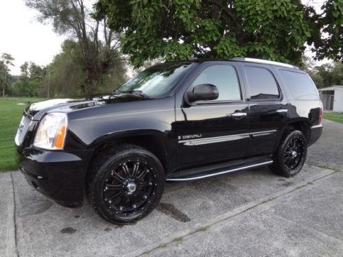 Buy Used 2007 Gmc Yukon Denali Black Black Leather