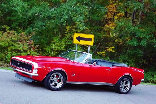 Rare! loaded  super sport / rally sport 396 red convertible