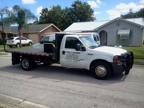 2005 ford f-350 diesel dually flat bed
