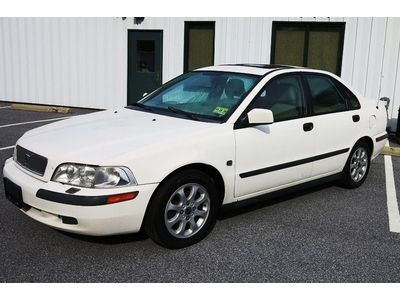 2001 s40 volvo 01 sedan a/c leather inspected cd non smoker no reserve