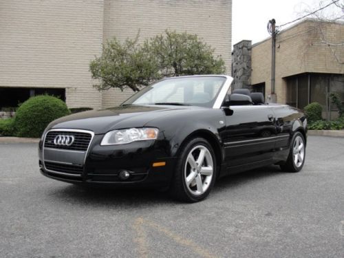 Beautiful 2007 audi a4 3.2 quattro cabriolet, loaded, just serviced!!