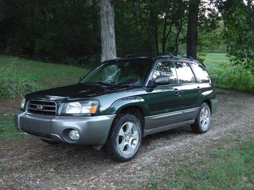 2003 subaru forester 2.5l xs - auto, awd, fully loaded