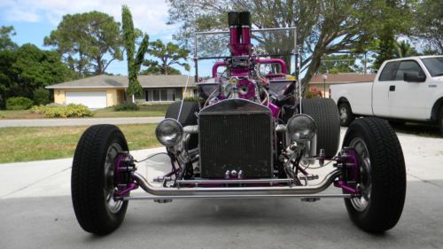 Custom built t-bucket that runs like a daily driver.