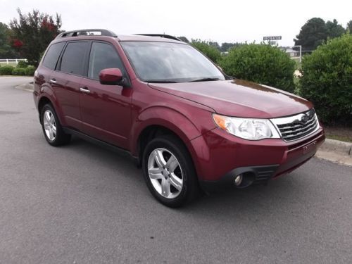 2009 subaru forester x limited, pano roof, heated leather, 1 owner, no reserve!!