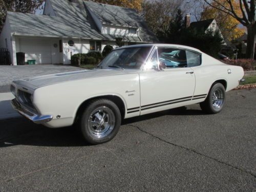 1968 plymouth barracuda, super straight, total restoration, super time capsule!!