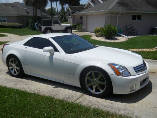 Cadillac xl-r alpine white one owner 35k miles automatic