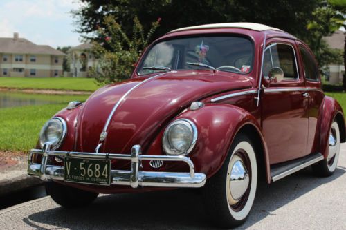 1959 vw beetle ragtop 2 owner orginal low mileage time capsule