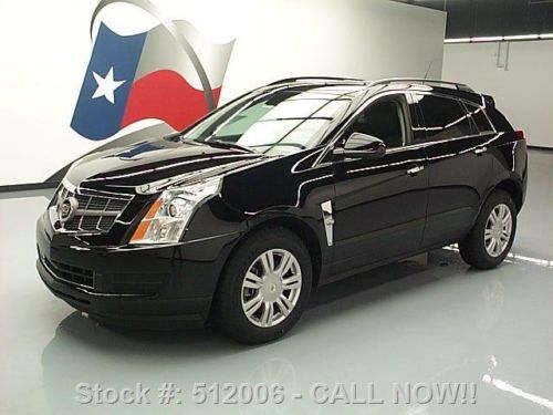 2011 cadillac srx 3.0l v6 leather black on black 40k mi texas direct auto