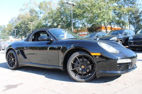 Certified preowned boxster, dealer low miles excellent condition warranty manual