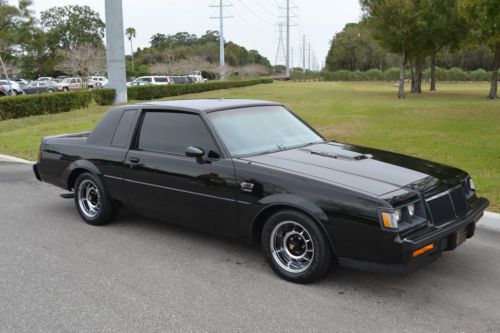 1986 buick grand national family owned &amp; garage kept original 40k 3.8 sfi turbo