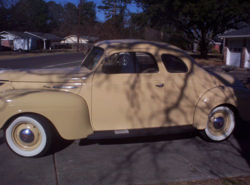 1940 plymouth business coupe 6 cyl flathead complete restoration