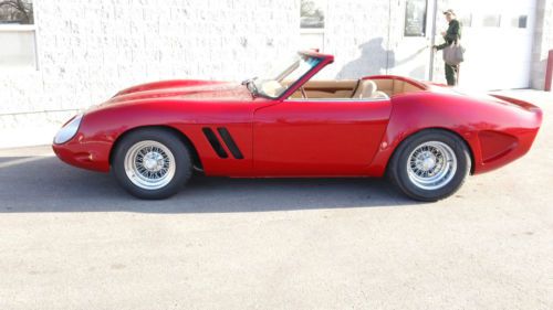 1960 ferrari gto vella rossa kit car new build