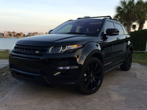 2013 range rover evoque dynamic premium black limited edition - loaded  flawless