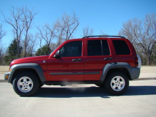 2005 jeep liberty  sport utility 4-door 2.8l diesel