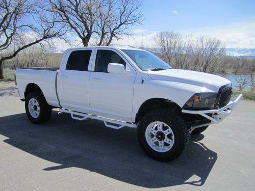 One of a kind custom show truck 2013 ram 1500 crew cab tradesman 6&#039; 4&#034; bed