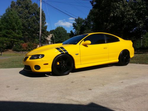 2004 pontiac gto 396 stroked and forged ls1 yellow devil t56 6 speed lsx