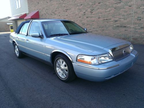 Mercury grand marquis ls loaded coach roof chrome super low miles ! low reserve