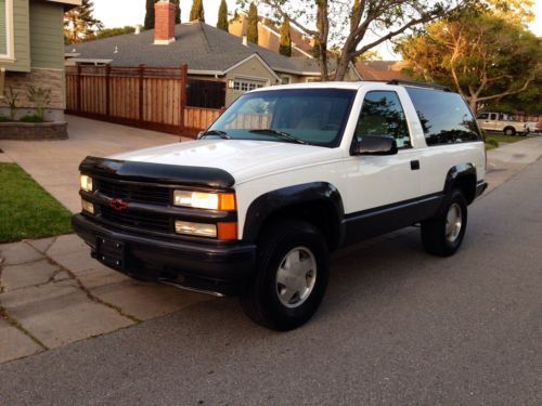 1997 chevrolet tahoe limited edition sport modle 4x4 2-door immaculate condition