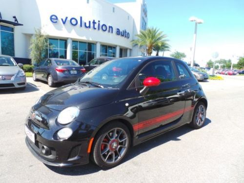 One owner abarth manual turbo charged engine bluetooth cruise control