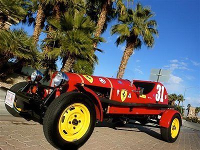 1931 alfa romeo open wheel roadster race car tribute one of a kind no reserve!