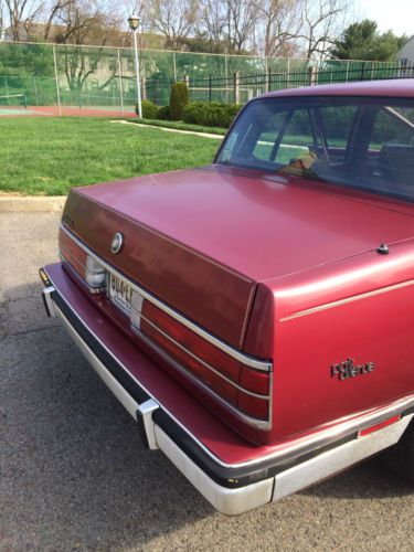 Nj Vehicle Inspection >> Buy used Classic '89 Buick Park Avenue Red 4 dr Sedan, V6 ... Nj Vehicle Inspection >> Buy used Classic '89 Buick Park Avenue Red 4 dr Sedan, V6 ...