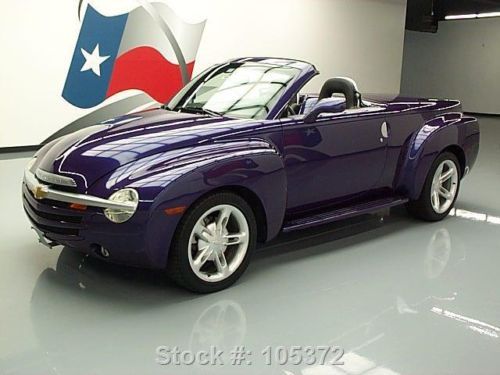 2004 chevy ssr convertible htd leather hard top 44k mi texas direct auto