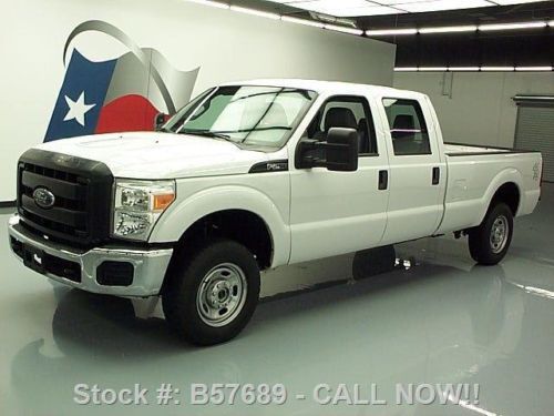 2012 ford f-250 crew cab long bed 6.2l v8 4x4 6pass 31k texas direct auto