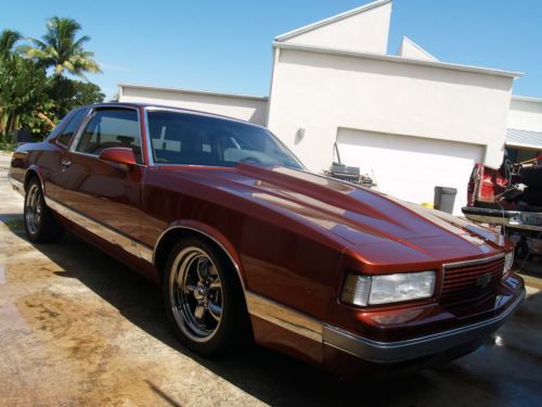1986 chevrolet monte carlo ls custom hot rod turnkey immaculate condition