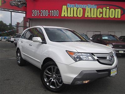 08 acura mdx technology package leather sunroof navigation back up cam pre owned