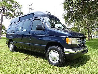 2002 ford e250  - complete handicap conversion with braun equipment - 66k miles