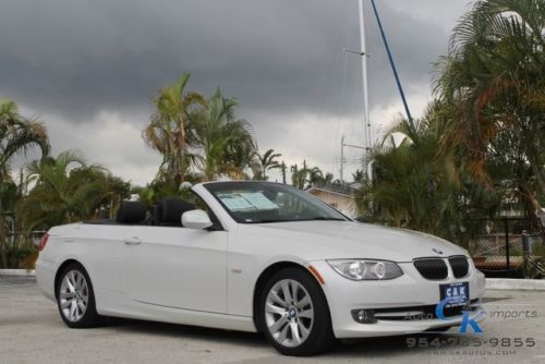 Factory warranty navigation convertible leather heated seats premium package bt