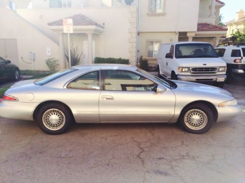 1997 silver lincoln mark viii v8 coupe 98k miles good condition