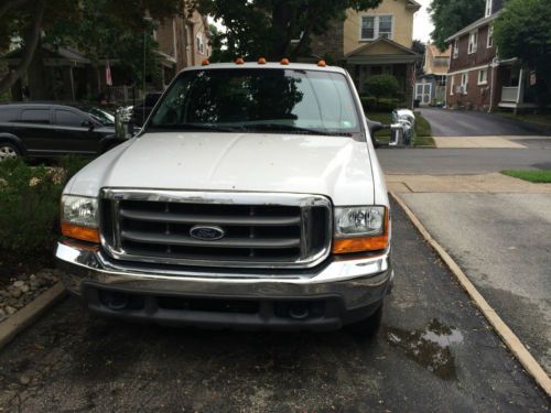 2000 ford f-350 super duty xlt extended cab pickup 4-door 6.8l dually