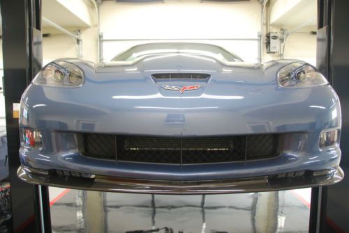 2011 zr1 supersonic blue, 3zr ebony interior, gray wheels, nav, only 754 miles!!