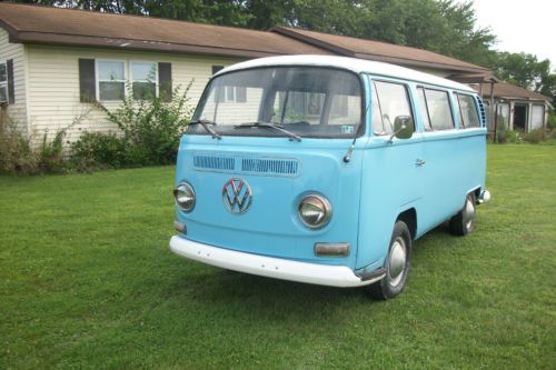 baby blue van