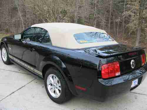 find used  u0026 39 08 mustang cv 41k black  tan adult car automatic no reserve   wholesale   save in