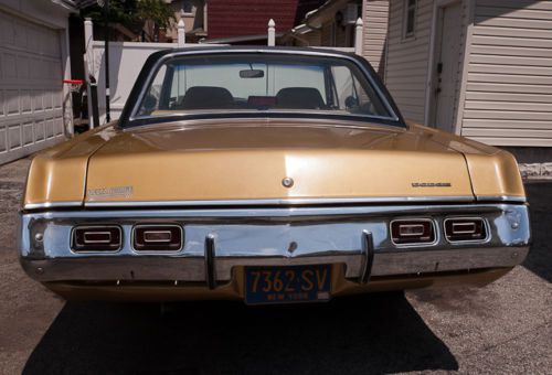 Find used 1972 Dodge Dart Swinger Black Vinyl Top 2-Door ...