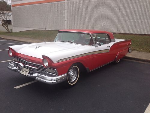 1957 ford fairlane skyliner retractable hardtop convertible