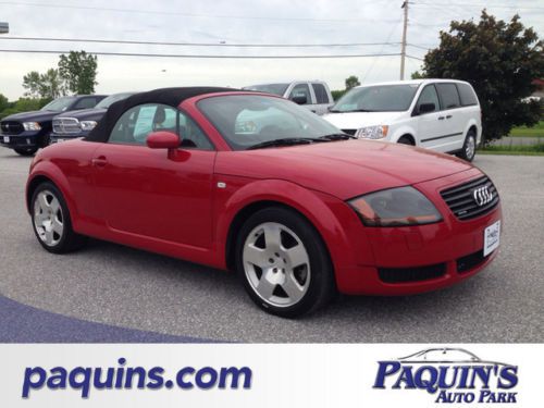 Audi tt quatro convertible manual trans, 65k low miles we finance