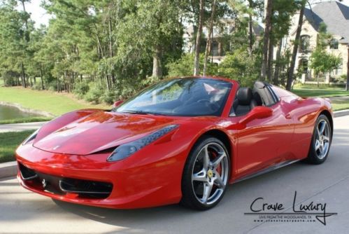 Ferrari 458 italia spider carbon fiber loaded daytona msrp $350,101