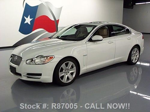 2011 jaguar xf sunroof nav climate seats one owner 16k texas direct auto