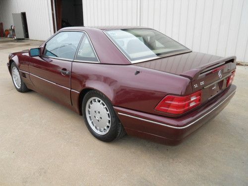 1991 mercedes-benz 300sl emmitt smith rookie ride and possible tv car