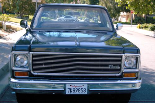 1973 chevy truck, 454 engine , turbo 400 ,14 bolt posi rear end, cold a.c