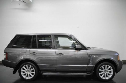2010 range rover supercharged  19000 miles  navigation sunroof  cd changer