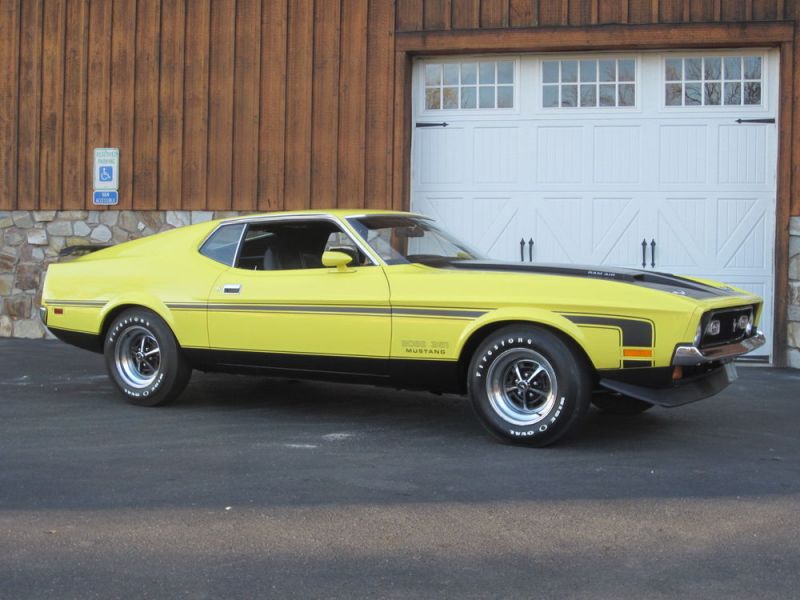 1971 ford mustang boss 351