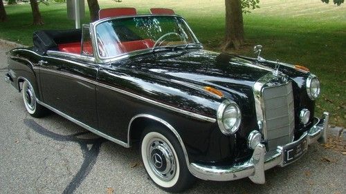 1957 mercedes-benz 220s cabriolet