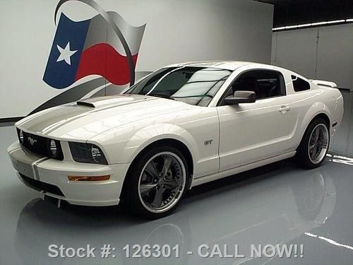 2008 ford mustang gt premium 5-spd leather 20's 50k mi texas direct auto
