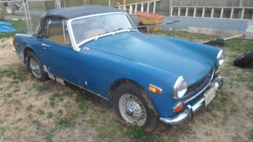 1973 mg midget project car engine sounds good   no reserve