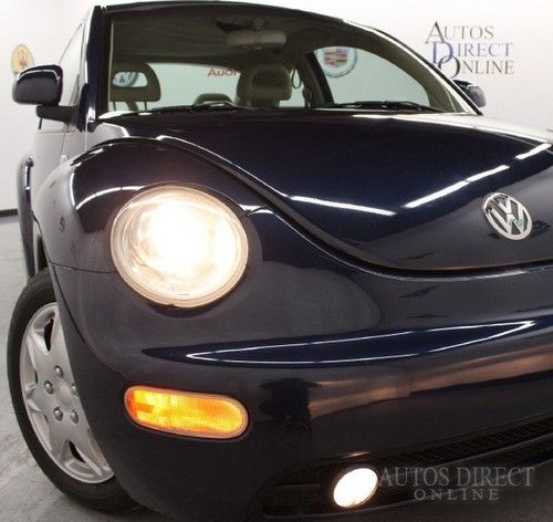 We finance 1999 beetle coupe gls 5spd 1 owner clean carfax pwrlcks/wndws/mrrs ac