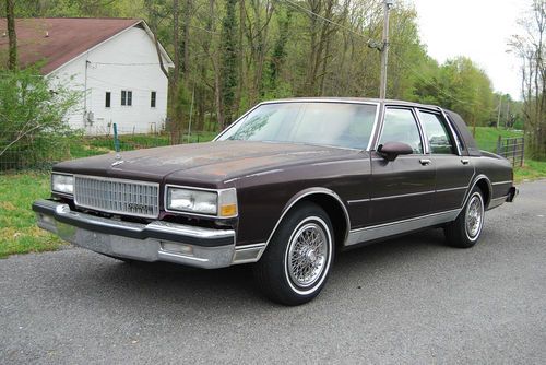 1989 chevrolet caprice classic ls brougham very bad paint*only 59k miles*leather